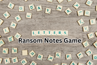 Ransom Notes Game